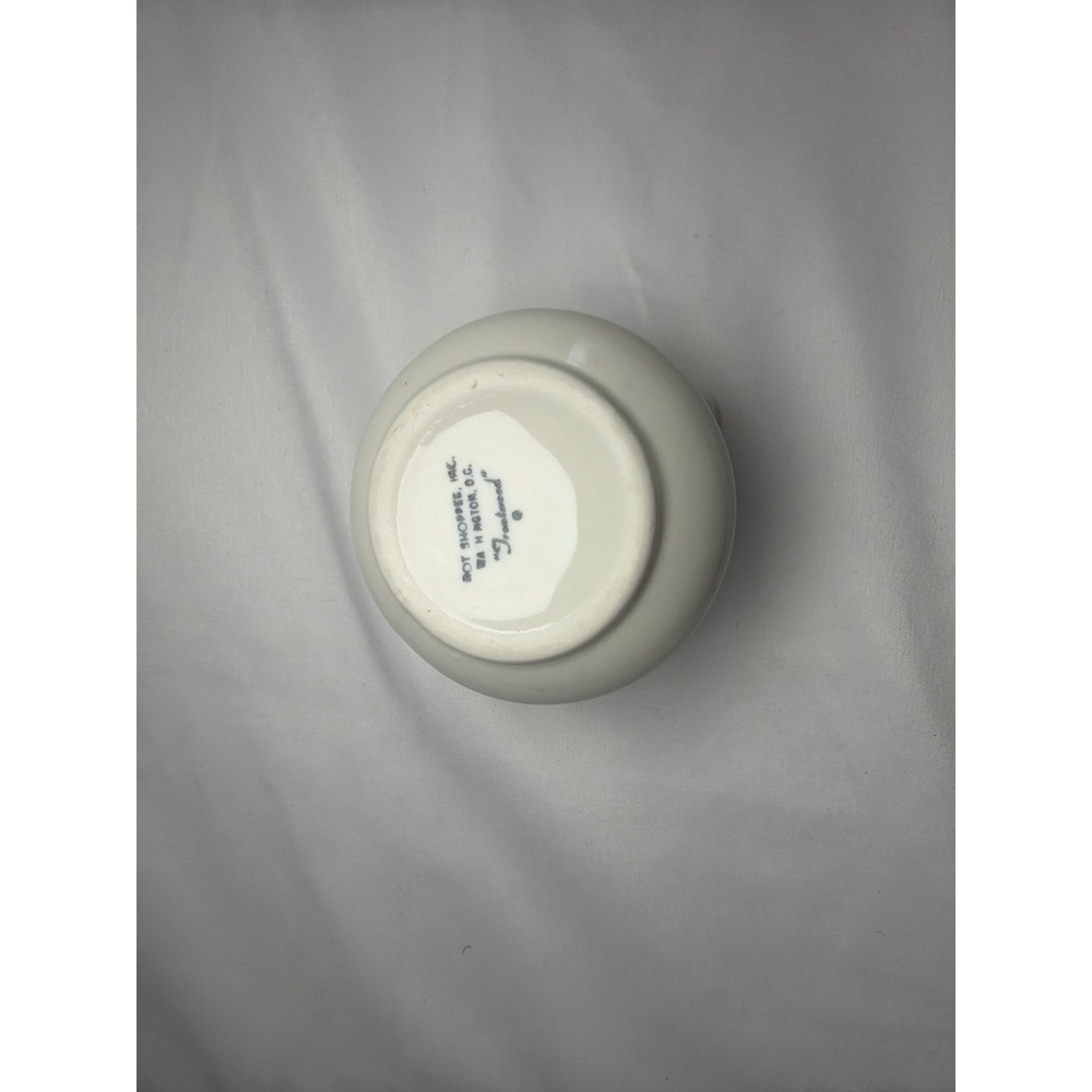 Hot Shoppes Inc Trestlewood Vintage Individual Creamer Ironstone Restaurant Ware - Picture 3 of 4